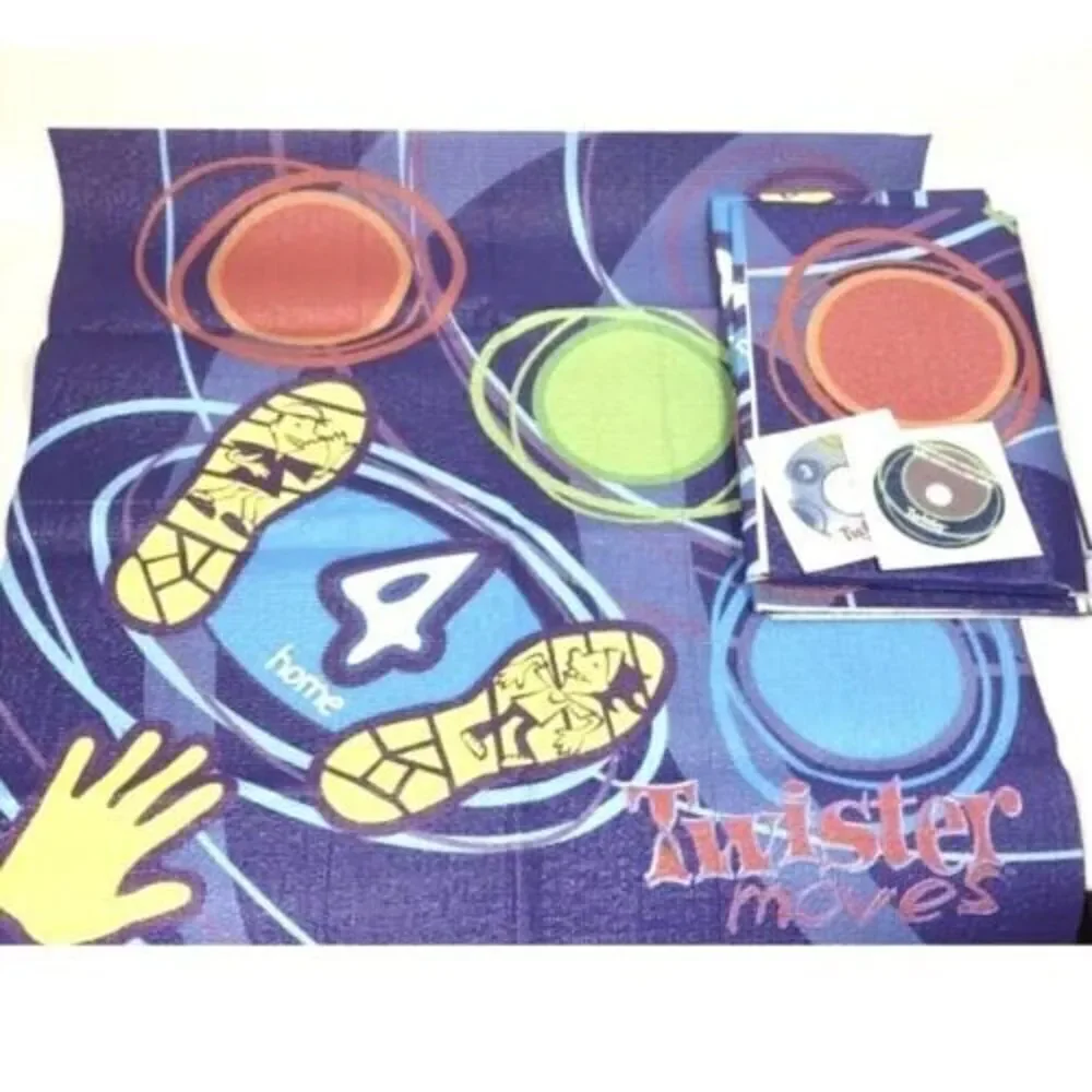 Twister Dance Game Speaker Features Britney Spears 4 Twister Moves Mats + 2 CDS